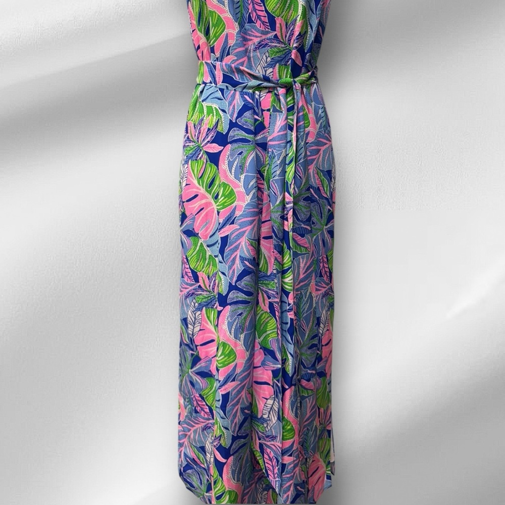 Lilly Pulitzer Joannah Silk Midi Dress - Picture 4 of 13